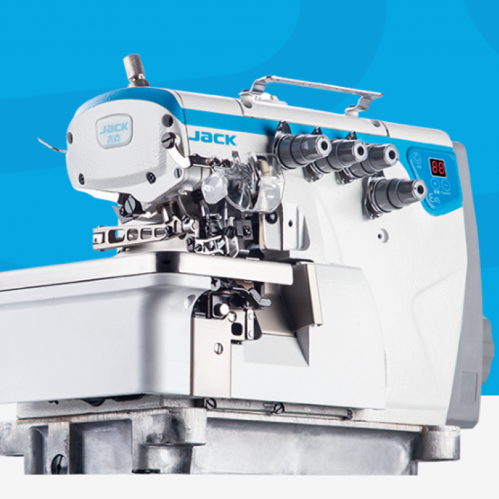 مكينة سرفله صناعي 5 خيط ديجيتال موديل E4S